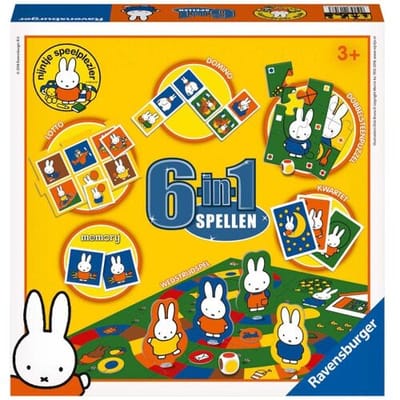 Ravensburger Nijntje 6-in-1 spellendoos Multi unisex