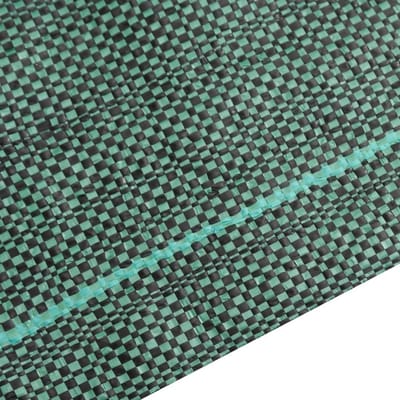 Worteldoek - Grondzeil Geotextiel - Onkruid Vrij Houden - Waterdoorlatend Materiaal - 4x5 Meter - Groen