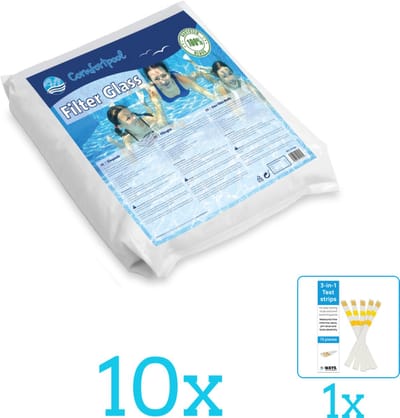 Comfortpool Glasparels - Voor Filterpomp - 20kg - Volumebundel - Filterglas - 10-delig