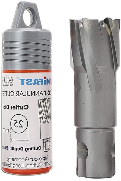 18.5mm M2 HSS Annular Cutter - Zware Hole Saw voor RVS, Metaal, Hout, IJzer en Aluminium Bewerking