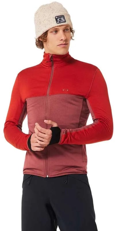Oakley Apparel Canopy Fleece Met Volledige Rits Rood L Man