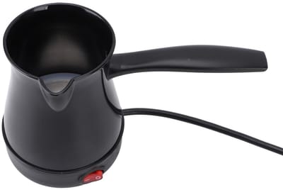 SEAFRONT Elektrische Turkse Koffieketel 300ml - Snelle en Evenwichtige Verhitting - Zwart