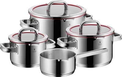 WMF Function 4 Pannenset - 4 delig - RVS