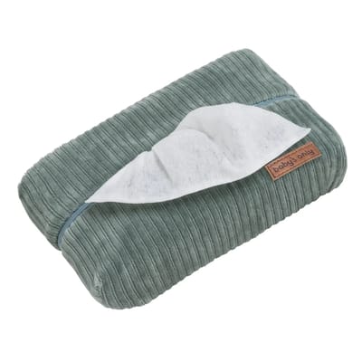 Baby's Only Billendoekjeshoes Sense - Babydoekjes hoes - Hoes voor luierdoekjes en pampers billendoekjes - Zeegroen - Ritssluiting