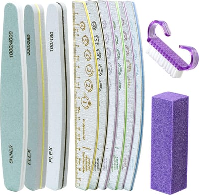 Professionele nagelvijlen en buffers set voor perfecte nagels