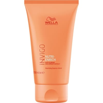 Wella Nutri Enrich Warming Express Mask Hydraterende haarbehandeling Dames 150 ml