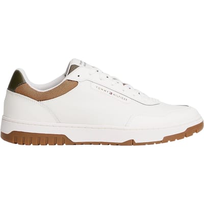 Tommy Hilfiger Bianco Poliuretano Heren Sneakers