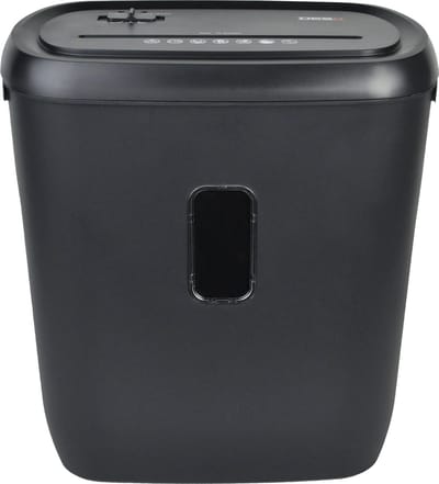 DESQ® Papierversnipperaar 20050 | 11 vel | 4 x35 mm snippers | P4 | Ook creditcards | 21 liter opvangbak | Vulniveau venster
