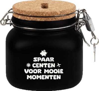 Spaarpot - Snoepmix - Mooie momenten - "Speciaal voor jou" - Cadeauverpakking