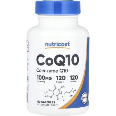 Nutricost, CoQ10, 100 mg, 120 capsules