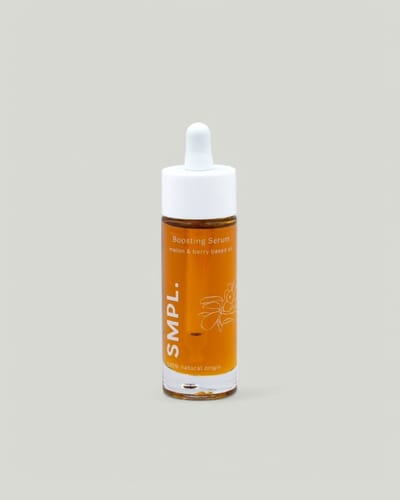 SMPL -  Natuurlijke Serum - Vegan - Droge huid en Gevoelige Huid - Hydraterend gezichtsserum op oliebasis - Vitamines - 30ml