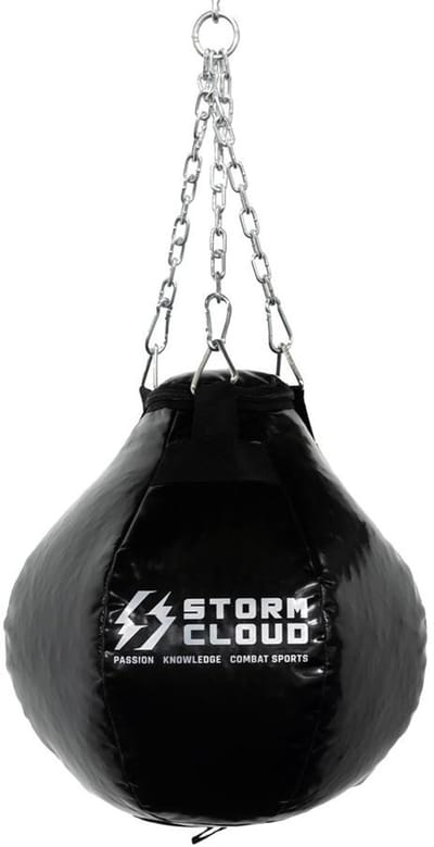 StormCloud Impact Serie - Bokszak - Zwart - 15kg - Middelgroot