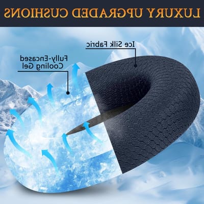 Comfortabele Vervangende Oorkussens voor Draadloze Noise Cancelling Hoofdtelefoons, Ademend Mesh Stof en Hoogwaardige Schuim - Navy Blauw