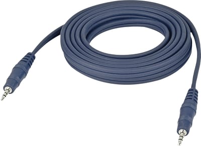 DAP Audio Aux kabel 6m - Mini Jack stereo naar Mini Jack Stereo Audio Kabel - 6m