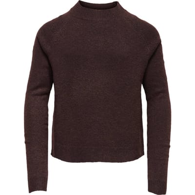 Only - Pullover - Trui - Knit - Chocolate Torte Melange - Maat 134/140