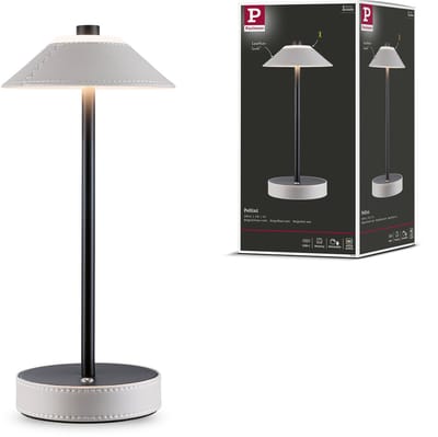 Mobiele tafellampen Pellini White Switch 300lm 2W Beige, Zwart mat