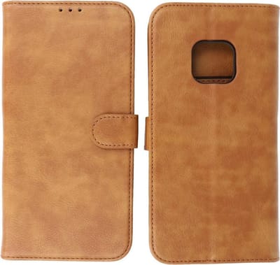 Hoesje Geschikt voor Nokia XR20 - Book Case Telefoonhoesje - Kaarthouder Portemonnee Hoesje - Wallet Cases - Bruin
