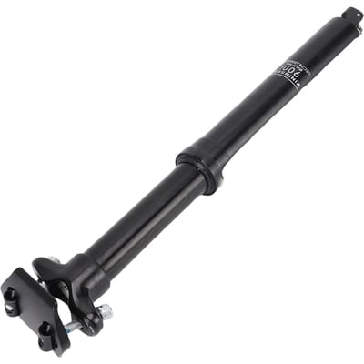 Fiets Zadelpen Interne Kabelgeleiding Dropper Post voor Mountainbikes en Racefietsen 31.6x345mm 100mm Slag gray
