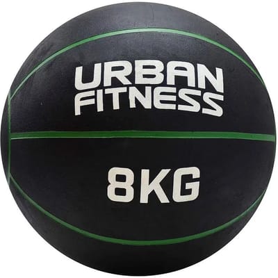 Urban Fitness Medicijn Bal - Groen - 8 kilogram - Medicine bal