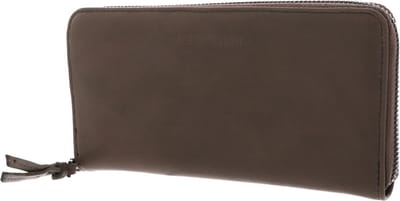 FREDsBRUDER Leren Portemonnee Jola Wallet Big Taupe Bruine