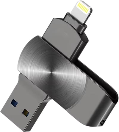 USB-stick met Lightning & USB 3.2 - Pendrive - Geheugenstick 256GB 1TB geschikt voor iPhone, iPad, PC & Laptop