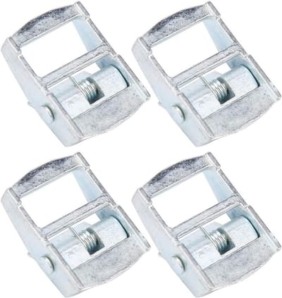 Zware Ratchet Buckles Set van 4, Verstelbare Spanbanden voor Vrachtwagens en Motoren, Veiligheid en Stabiliteit voor Lading