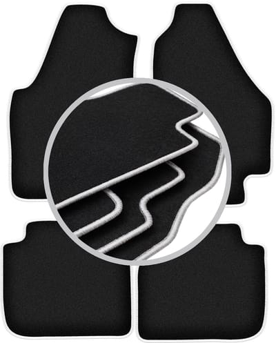 CARLUX-SILVER automatten voor: Lancia Musa minivan (2004-2012)