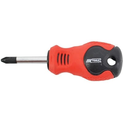 AW-TOOLS Kruiskopschroevendraaier PH2 x 38mm - CrV S2 Staal