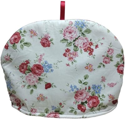Theepotbescherming van katoen met vintage bloemenpatroon - Perfect voor thee, decoratie en cadeau