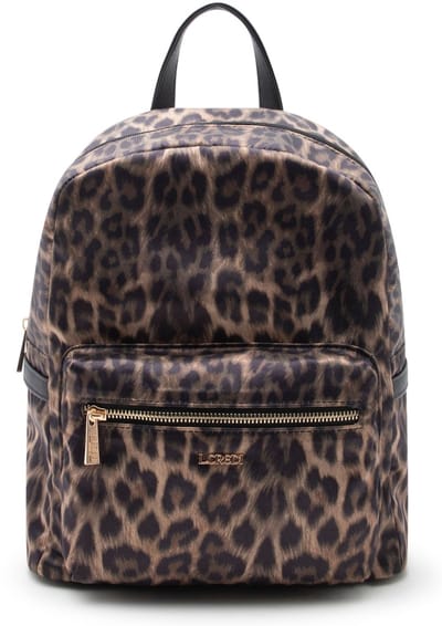 L.CREDI vrijetijdsrugzak rugzak Salena Backpack Braun / Mix bruine