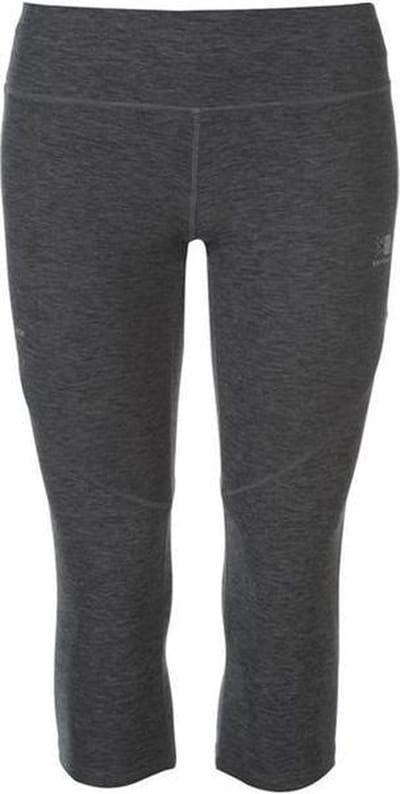Karrimor - ¾ Hardloopbroek  - Capri - Dames - Donkergrijs Gemêleerd - XS