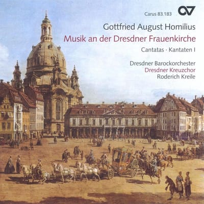 Dresdner Kreuzchor, Dresdner Barockorchester, Roderich Kreile - Homilius: Musik An Der Dresdner Frauenkirche, Kantaten (CD)