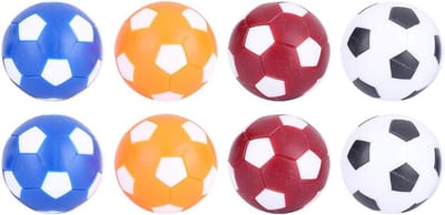 Tafelvoetballen Set - Mini Vervangingsballen - Spel en Plezier - Vervagingsbestendig Uiterlijk - 8 Stuks - Helder en Kleurrijk