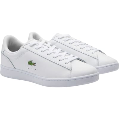 Lacoste CARNABY SET 224 6 SMA WHT/WHT Heren Sneakers - wit