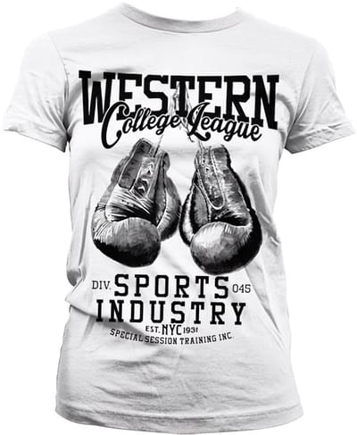 Hybris Dames Wester College League Girly T-shirt SH-5-15754-H54-12