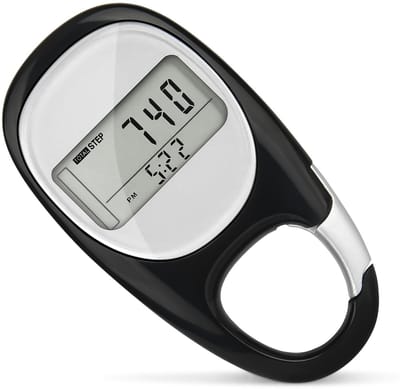 Allecto - Flintronic 3D-stappenteller - Nauwkeurige metingen - Groot scherm - Stappenteller voor wandelen - Geschikt voor senioren en kinderen - Sp...