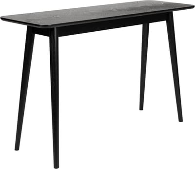 Housecraft Living Fabio Consoletafel/ Wandtafel 120x40 cm Hout Zwart
