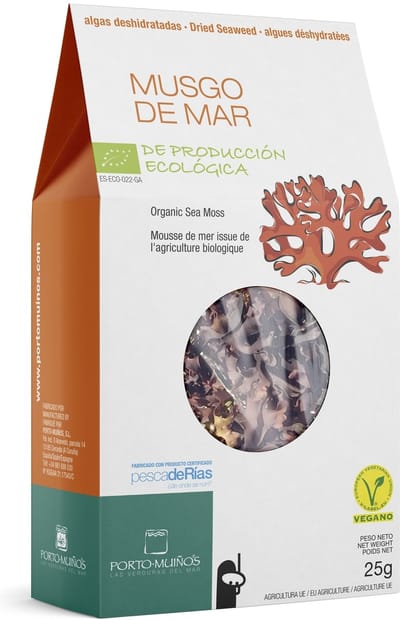 Porto Muinos Sea moss bio 25 Gram