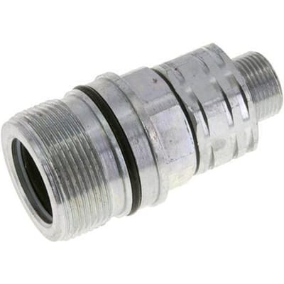 Stalen DN 20 Hydraulische Koppeling Snelkoppeling 14 mm S Knelring ISO 14541/8434-1 D M42 x 2