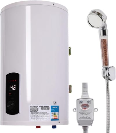 30 Liter Wandhangende Elektrische Boiler voor Warm Water - 2000 W met LED-scherm
