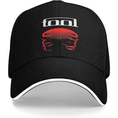 Casquette Outil Rock Sandwich pour Hommes Femmes, Casquettes de Baseball Vintage Casquettes Snapback Chapeau de Soleil Chapeau de Pêche Réglable Nouveau One Size black