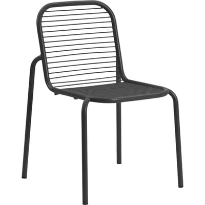 Normann Copenhagen Vig Tuinstoel - zwart/zwart