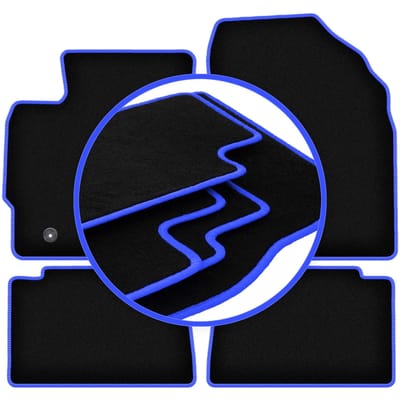 CARLUX-BLUE automatten voor: Toyota Auris I hatchback, stationwagen (2006-2012)