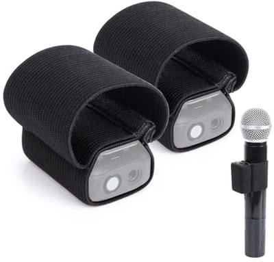 Handmicrofoon met Elastische Bevestiging