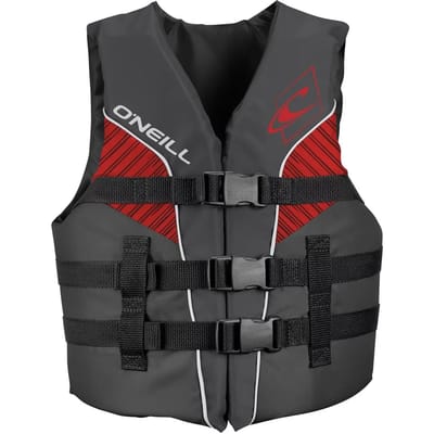 2025 O'Neill Youth Superlite 50N ISO Impact Vest - Smoke / Grap