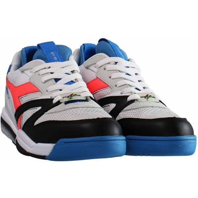 Diadora Duratech Elite Paura Heren Wit/Blauw Sportschoenen