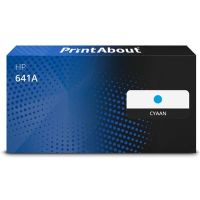 PrintAbout huismerk Toner 641A (C9721A) Cyaan Geschikt voor HP