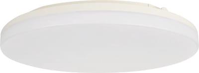 LED Plafondlamp - Plafondverlichting - Badkamerlamp - Andres - Opbouw Rond 30W - Waterdicht IP54 - Helder/Koud Wit 6400K - Mat Wit - Kunststof