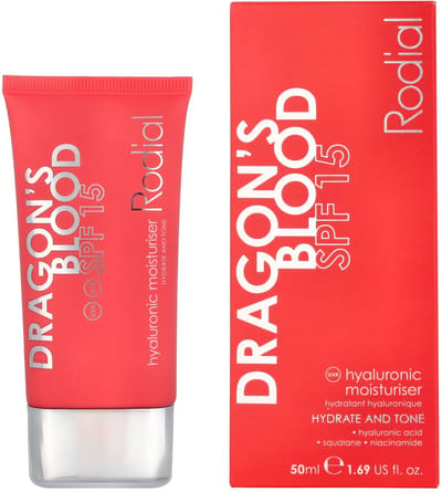 Rodial Dragons Blood Hyaluronic Moisturiser SPF15 50 ml - Hydrate And Tone