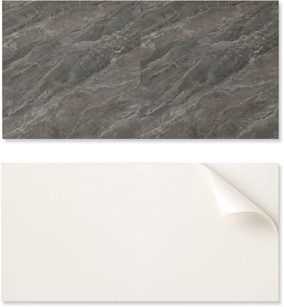 Zelfklevende vinyltegels met print voor de woonkamer, natuursteenpatroon, 10x40x20 cm